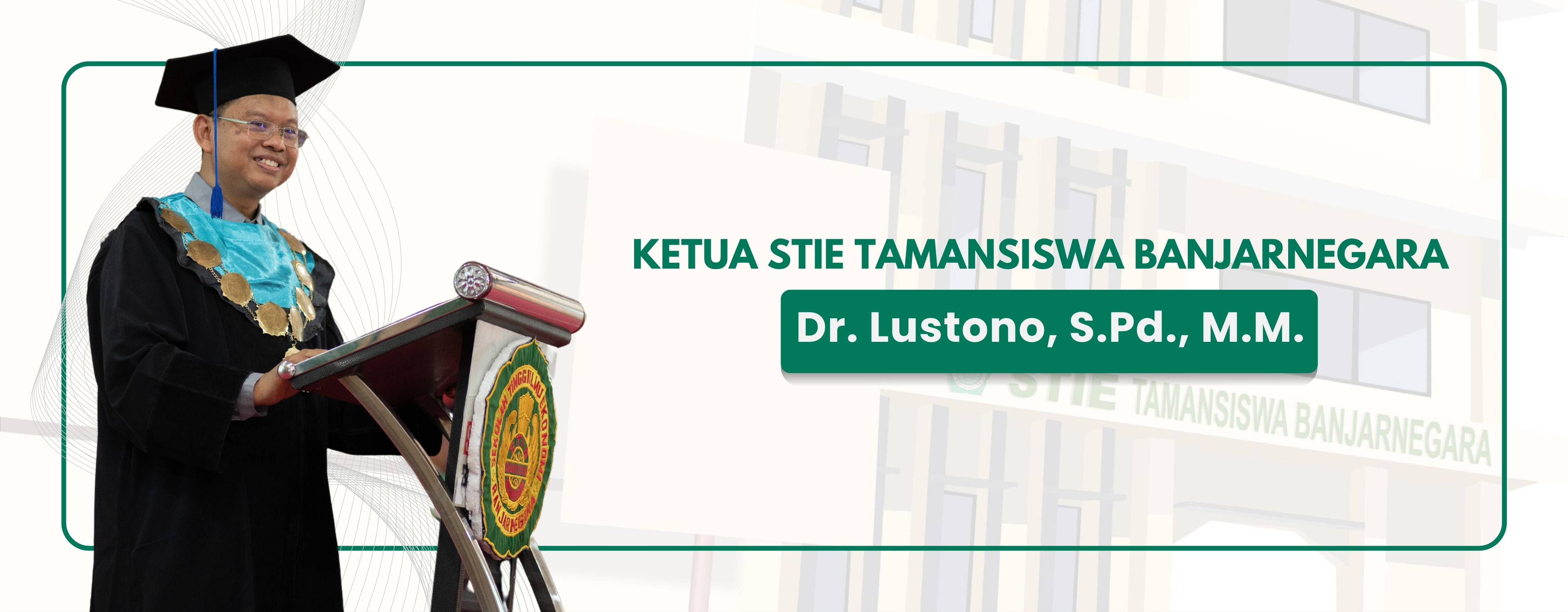 Ketua STIE Tamansiswa Banjarnegara