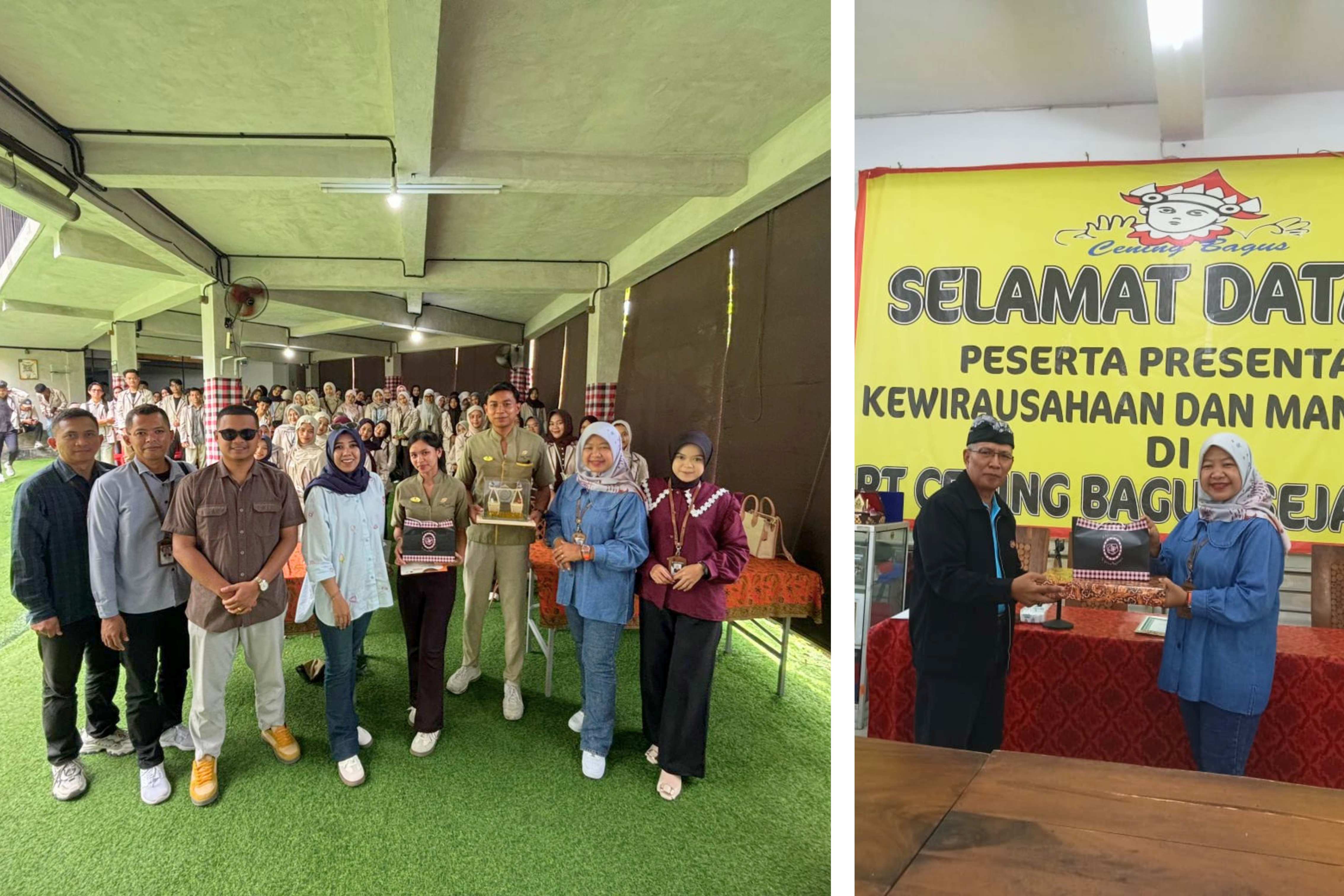 Kunjungan Industri Ke Cocoaland Coklat Bali Dan Pie Susu Cening Bagus STIE Tamansiswa Banjarnegara