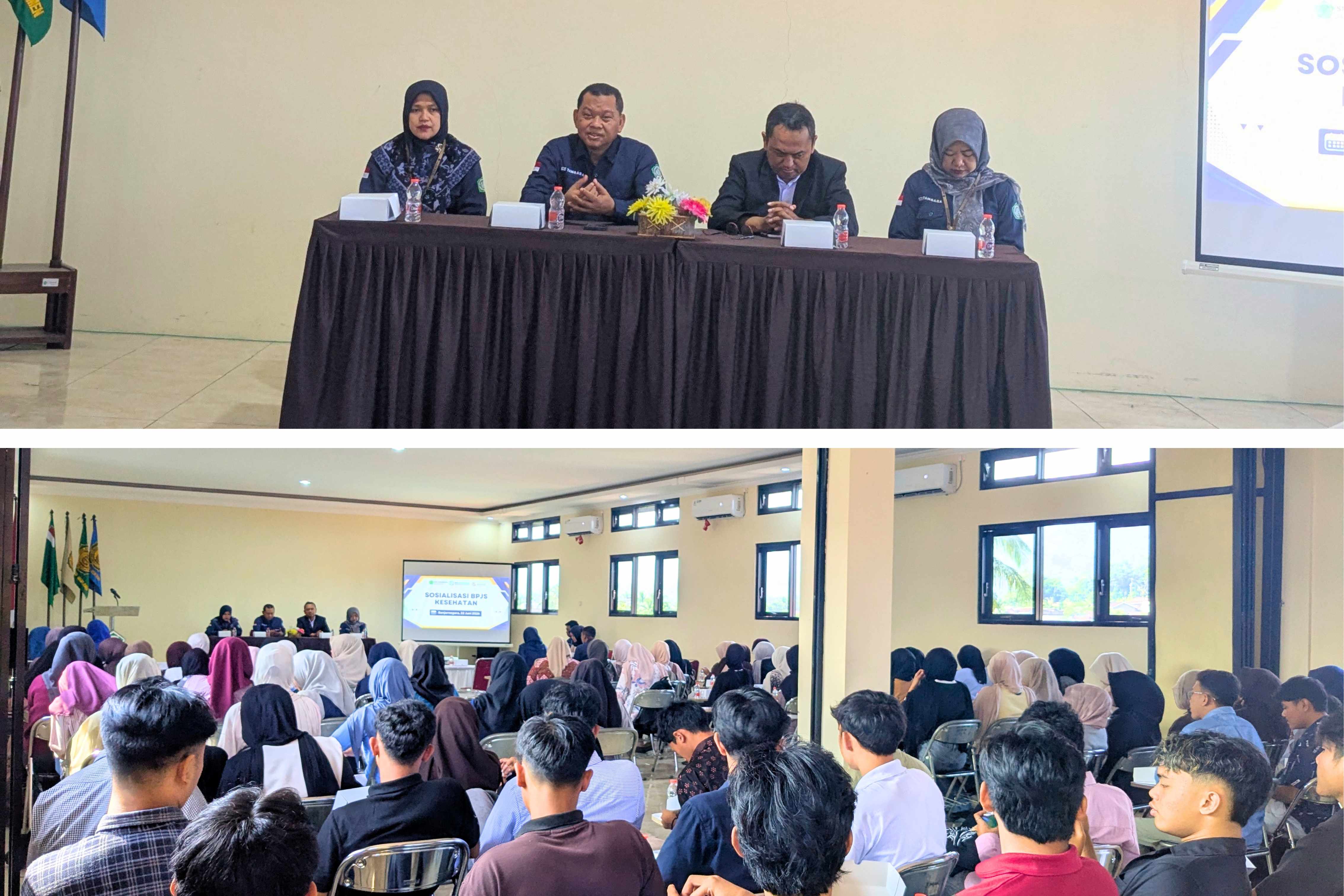 Sosialisasi BPJS Kesehatan STIE Tamansiswa Banjarnegara